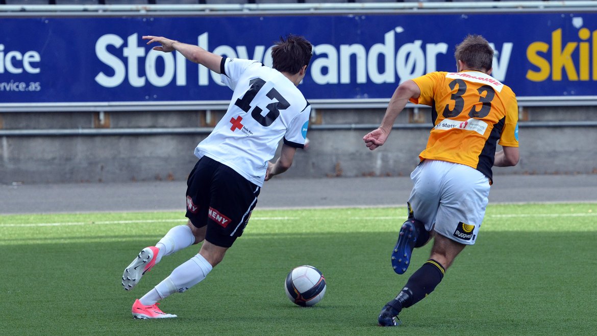 Stefan Mladenovic. Odd 2 - Egersund juni 2017