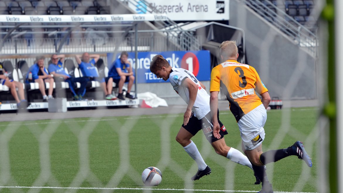 Sander Sjøstrøm. Odd 2 - Egersund juni 2017