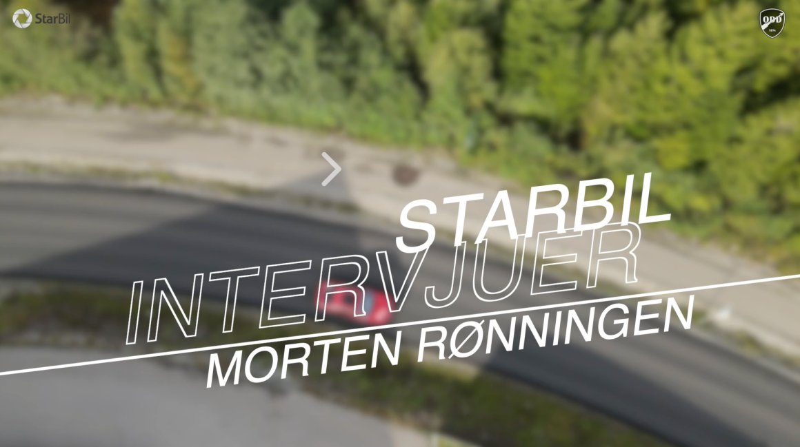 Kjøretur med Morten Rønningen