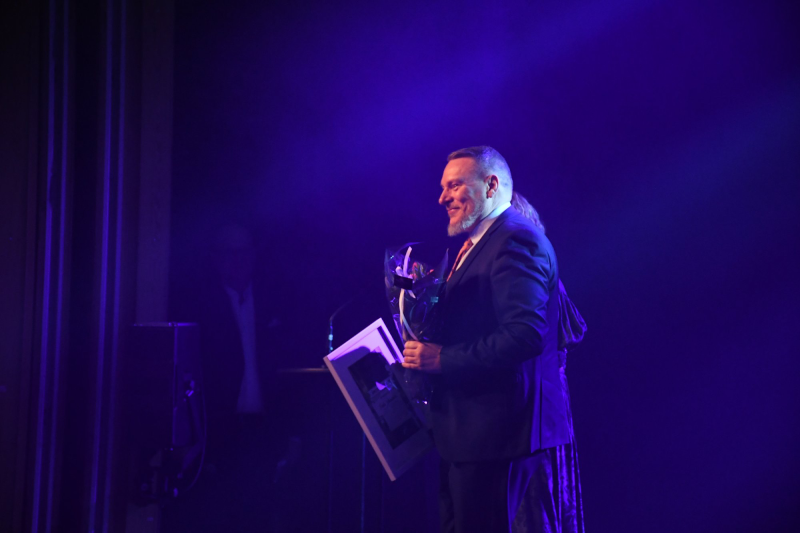 Frode Johannesen ble kåret til årets frivillig på Odd Awards