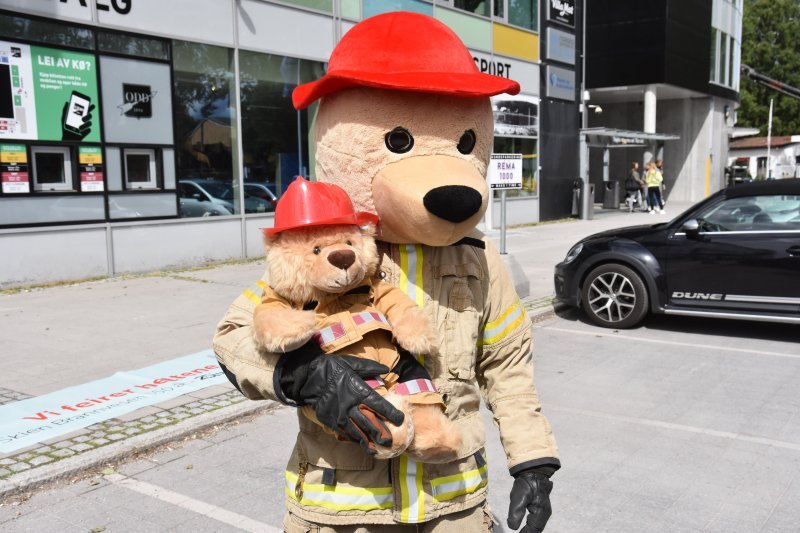 Flammbært sammen med lille Flammbært