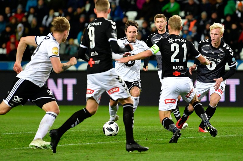 eliteseriekampen i fotball mellom Rosenborg og Odd på Lerkendal Stadion.Foto: Ole Martin Wold / NTB scanpix