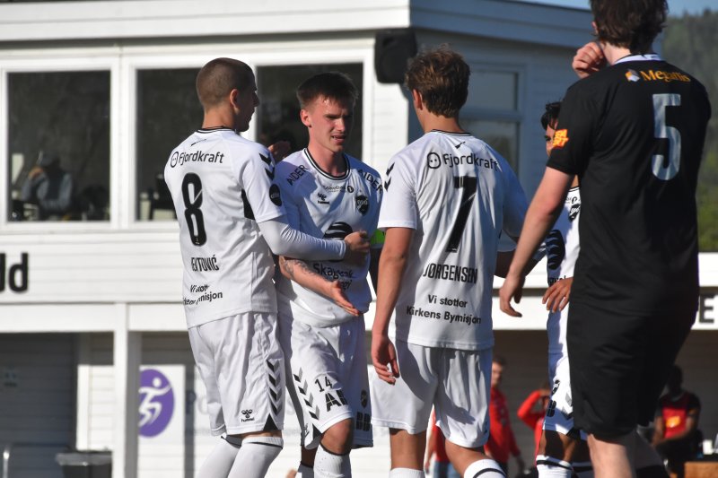Jevtovic, Wallem og Jørgensen fra kampen mellom Urædd - Odd