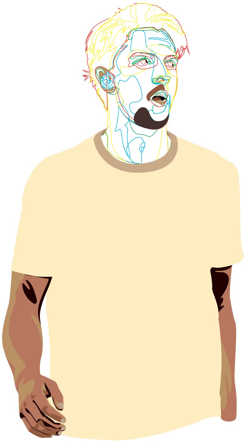 Eksempel på "Work in progress" - Rafik Zekhnini