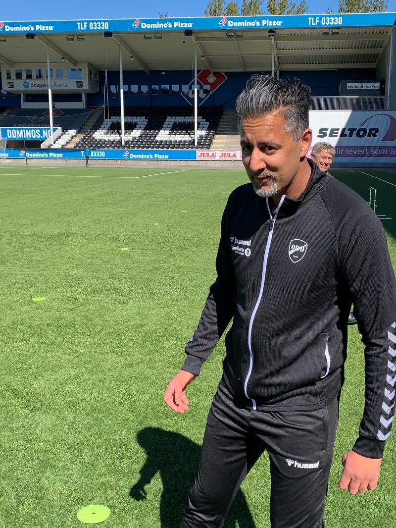Abid Raja på Skagerak Arena
