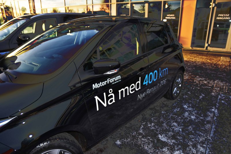 Nye Zoé med 400km rekkevidde